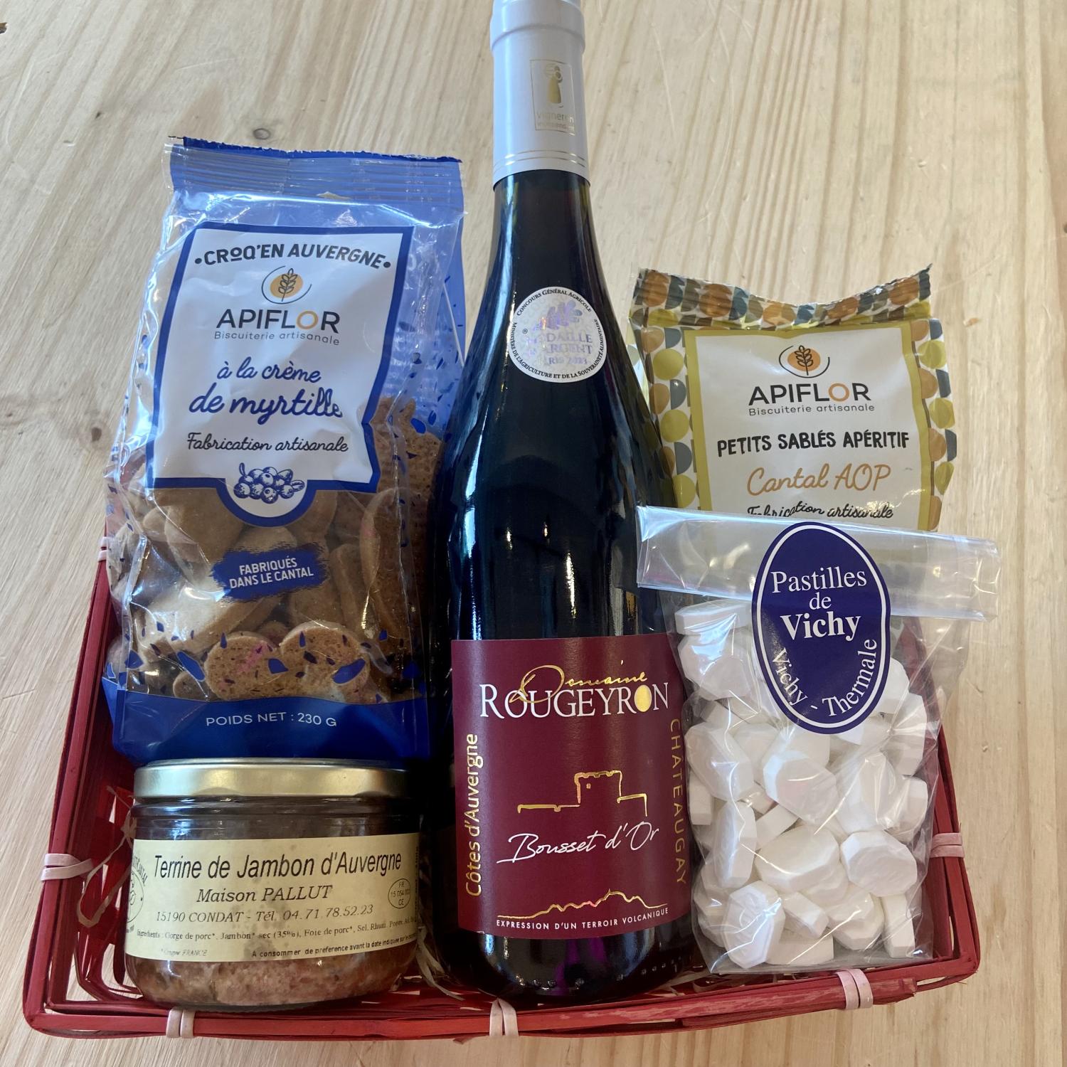 Panier garni Tradition : Picores'Y – Épicerie Aubière : produits  auvergnats, snacking